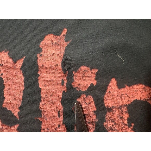 Slipknot T-Shirt Mens Black Short Sleeve We Are Not Your Kind Band Tee Sz L Hole - Picture 4 of 9